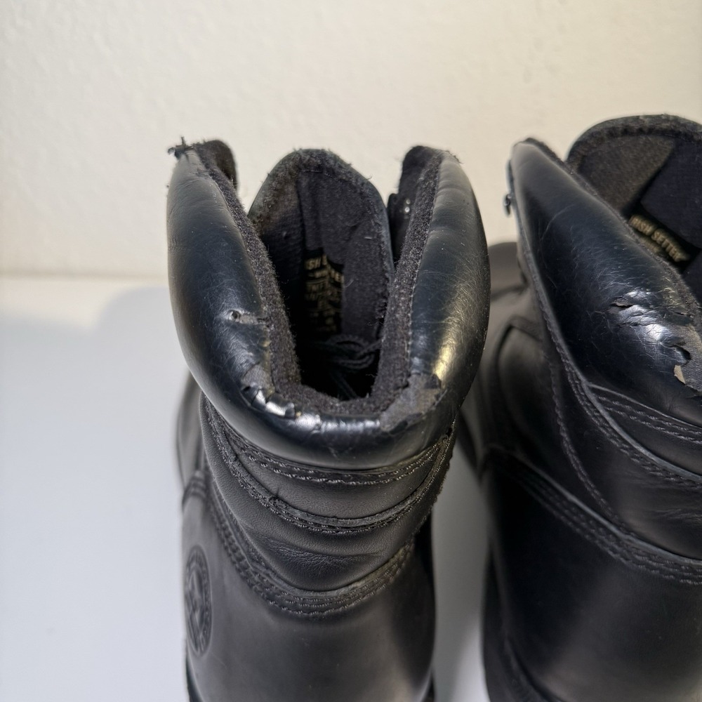 Irish Setter 83626 Farmington Black Leather Steel Toe Work Mens Boots Size 12 - Picture 6 of 12